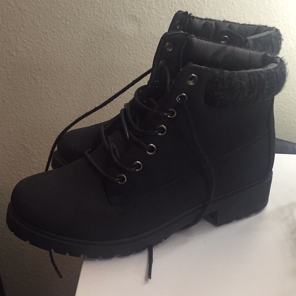 Black booties